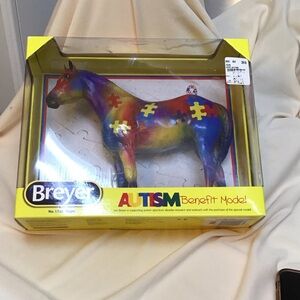 Breyer Autism Benefit Model Horse - Vibrant Puzzle Design